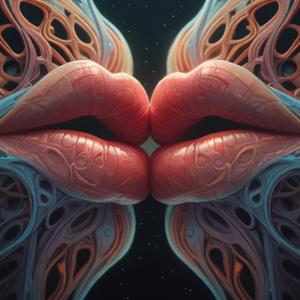 唇のできものに隠されたスピリチュアルな意味の解説