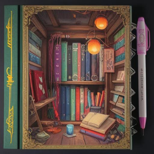 A collection of various objects symbolizing organization, neatly arranged items like notebooks, pens, sticky notes, and folders, a clear and tidy workspace, warm sunlight streaming through a window, soft shadows, inviting atmosphere, emphasis on clarity and structure, high resolution