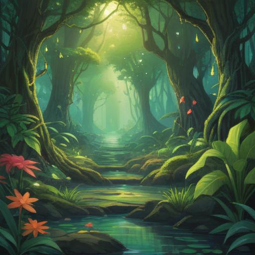 A lucky charm designed for purification using plants, vibrant green foliage, intricate herbal patterns, mystical aura, serene ambiance, elements of nature entwined, soft light filtering through leaves, harmonious balance, healing properties, 4k