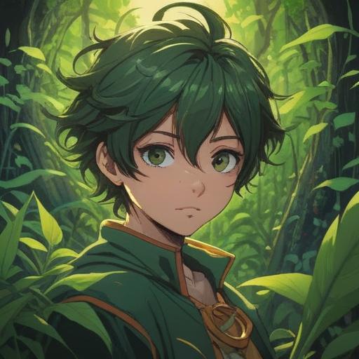 A dried plant transforming into a vibrant lucky symbol, sunlight piercing through the leaves, rich green colors emerging, depicting hope and renewal, intricate details on the plant's texture, inviting atmosphere, harmonious balance between decay and growth, 4k