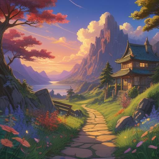 A spiritual sign appearing when things are not going well, ethereal light illuminating a path, gentle symbols of encouragement, serene landscape, vibrant nature, calming energy, soft colors, peaceful atmosphere, mystical elements, 4k