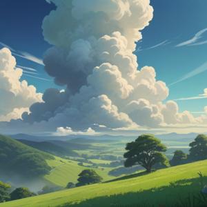 上に伸びる雲がもたらすスピリチュアルな意味を解説