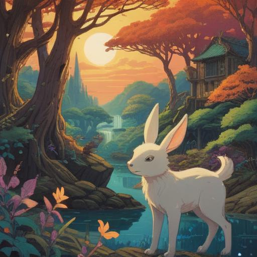 A practical approach to promoting positive change through ivory, educational materials, conservation awareness, symbolic representation of renewal, harmonious environment, interconnected ecosystems, balance between nature and human impact, vibrant colors, engaging visual narrative, 4k