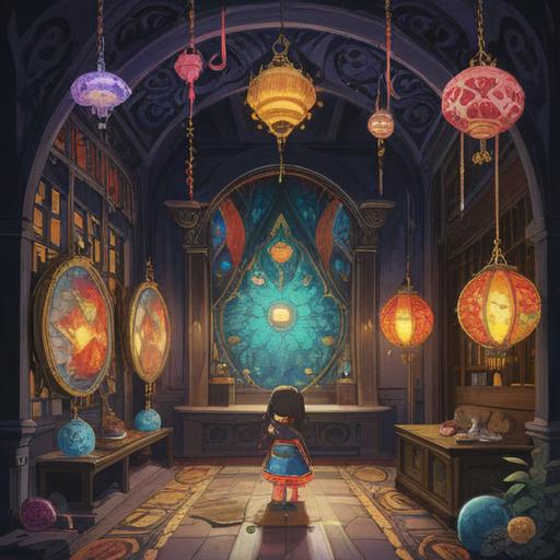 A whimsical illustration of a tiny charm believed to bring luck during minor injuries, featuring a small, colorful amulet with intricate designs, surrounded by healing herbs and band-aids, soft light illuminating the scene, gentle colors, expressing a sense of hope and comfort, enchanting atmosphere, 4k