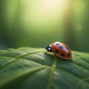 小さいてんとう虫がもたらすスピリチュアルな意味を解説