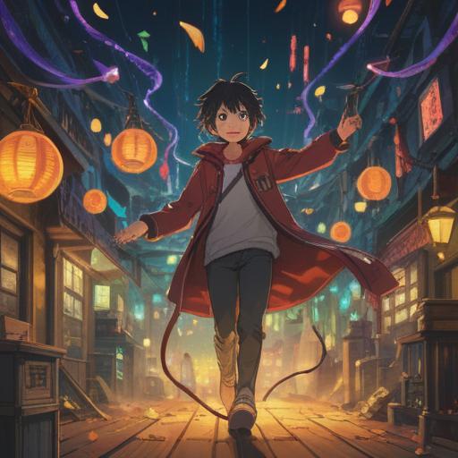 A captivating scene depicting a person performing a special action to attract good luck, the individual is surrounded by shimmering golden lights, symbols of fortune, a serene environment with nature in the background, expressive body language showcasing hope and determination, vibrant colors emphasizing positivity, a sense of magic in the air, 4k