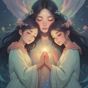 女の子ばかりの母親が持つスピリチュアルな意味を解説