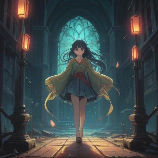 A mystical scene depicting spiritual signs of jealousy, ethereal light illuminating a figure experiencing emotions, symbolic imagery representing warning signs, such as a dark cloud, whispering shadows, and a blooming flower, set in an enchanted forest, vibrant colors, serene yet tense atmosphere, intricate details, 4k