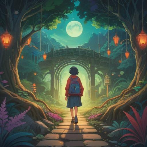 A thoughtful illustration depicting a person in a serene landscape, surrounded by ethereal signs and symbols representing spiritual guidance, a crossroads with multiple paths, soft glowing light illuminating the scene, reflective expression on the person's face, nature elements like trees and flowing water, calming and inspirational atmosphere, 4k