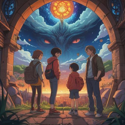 A thought-provoking illustration depicting a diverse group of people engaging in open discussions, vibrant colors, positive energy radiating from individuals, symbols of change and awareness, collaborative environment, uplifting atmosphere, harmonious interaction, vibrant city background, hope and motivation, 4k