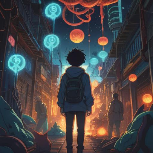 A serene illustration depicting a person surrounded by shadowy figures, an aura of warmth emanating from the individual, contrasting colors to highlight the loneliness, spiritual symbols subtly integrated into the background, a sense of introspection and self-discovery, ethereal lighting, calming nature elements, 4k