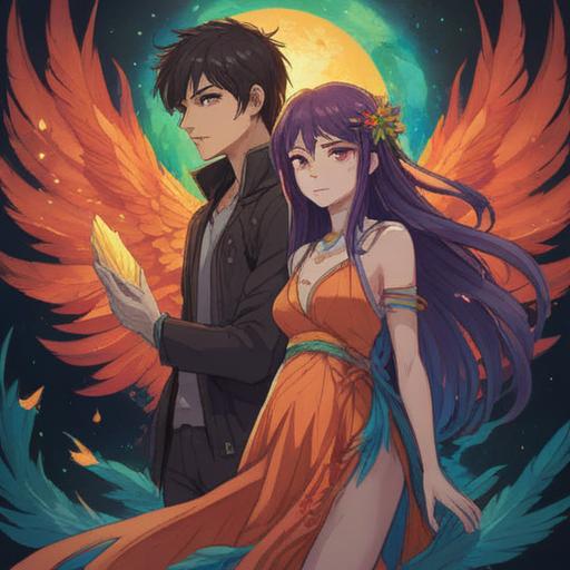 Spiritual signs to be aware of during a premarital pregnancy, serene couple, glowing aura around them, symbolic elements like feathers and light orbs, gentle pastel colors, peaceful nature setting, connected energy, ethereal atmosphere, thoughtful expressions, harmonious surroundings, 4k