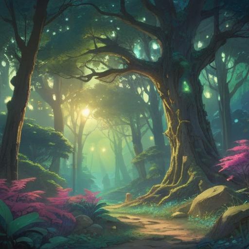 A serene scene depicting the concept of spiritual signs related to lifespan, ethereal light shining through the trees, gentle whispers of nature, symbolic representations of life cycles, hints of renewal and growth, vibrant flora and fauna, a peaceful figure meditating, surrounded by glowing orbs, harmony and connection with the universe, soft and tranquil atmosphere, 4k