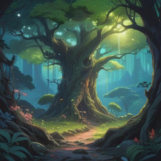 A serene, thought-provoking scene depicting the concept of life span and illness as hidden spiritual signs, ethereal light illuminating a tree symbolizing life, gentle waves in a calm sea representing tranquility, soft clouds in a blue sky suggesting hope, harmonious elements intertwining to reflect balance, vibrant colors blending with pastel shades, a sense of peace and enlightenment, 4k