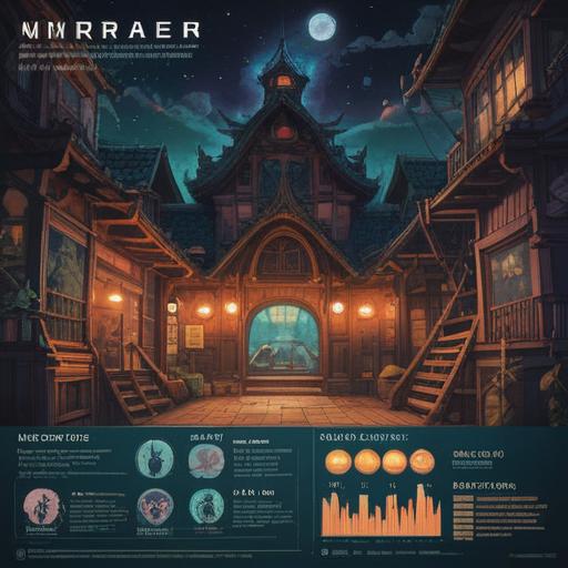 A visually organized infographic, elegant layout, various categories summarized, eye-catching graphs and icons, clear headings, harmonious color scheme, easy to understand, modern design, professional appearance, high resolution