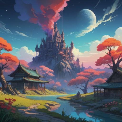 A serene and mystical landscape, embodying the spiritual meaning of an underbite, symbolic representations of balance and harmony, ethereal light illuminating the scene, gentle flowing rivers, lush greenery, mountains in the background, tranquil atmosphere, elements of nature intertwined with spiritual symbols, 4k