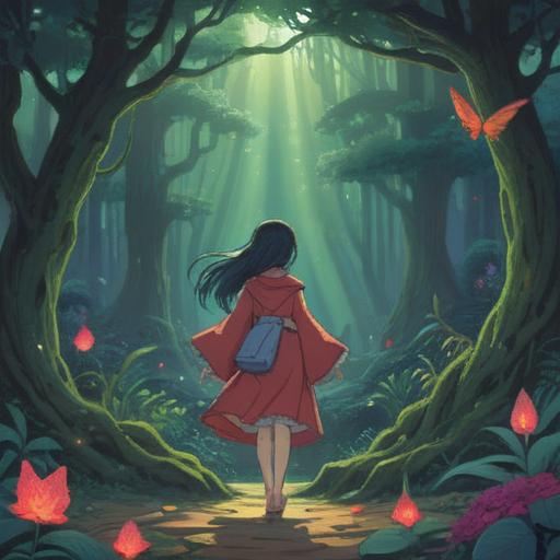 A mystical representation of spiritual signs related to an overbite, ethereal elements, subtle natural surroundings, symbolic imagery of harmony and balance, serene atmosphere, gentle light illuminating the scene, thoughtful expressions, 4k resolution