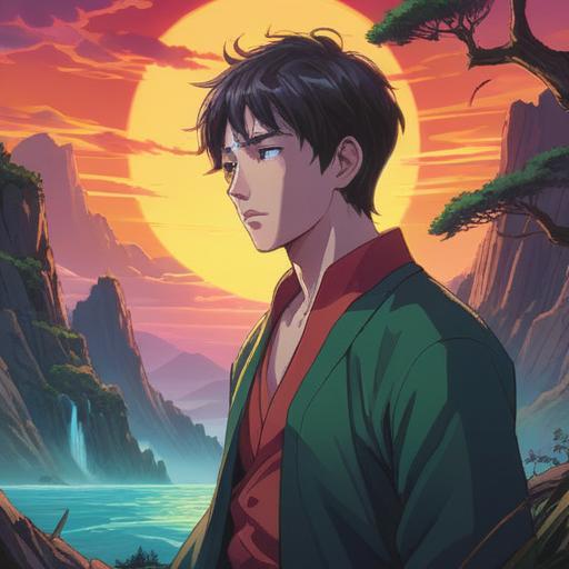 A serene illustration depicting the spiritual meaning of neck tension, a meditative figure in a calming environment, soft light illuminating the scene, surrounded by gentle waves of energy, symbols of balance and healing, nature elements like trees and flowing water, harmonious colors conveying tranquility, meaningful and reflective atmosphere, 4k