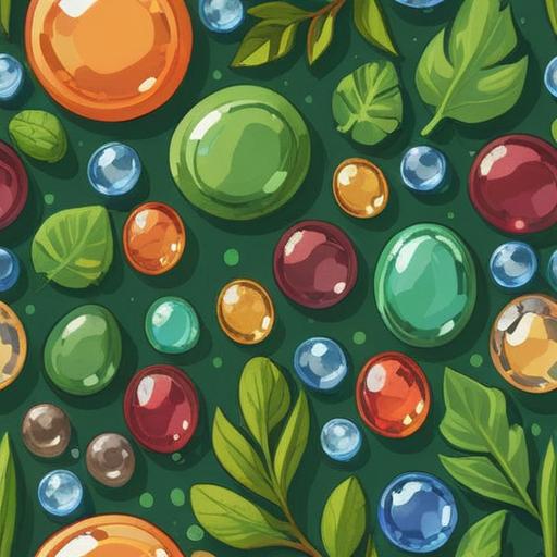 A serene illustration depicting the power of lucky stones for healing the mind and body, gentle sunlight filtering through lush green leaves, a peaceful garden setting with various colorful stones scattered on the ground, soft glows emanating from the stones, a calm water fountain nearby reflecting the stones’ colors, harmonious atmosphere, subtle details of nature, soothing color palette, inspirational and tranquil vibes, 4k