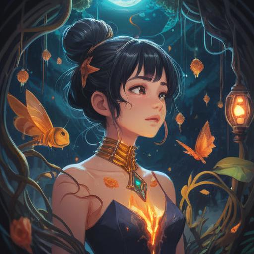 A person with hives on their neck, experiencing discomfort, surrounded by symbols of spiritual awareness, ethereal light illuminating the scene, a soft aura reflecting the need for self-care, nature elements in the background signifying healing, vibrant energy flow, 4k