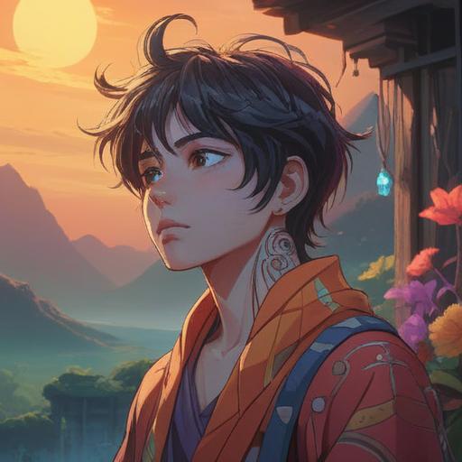 A serene and tranquil scene depicting the left side of a person’s neck, symbolizing spiritual awakening, gentle aura surrounding the neck, soft light filtering through, representing healing energy, imagery of balance and introspection, peaceful environment, harmonious colors, 4k