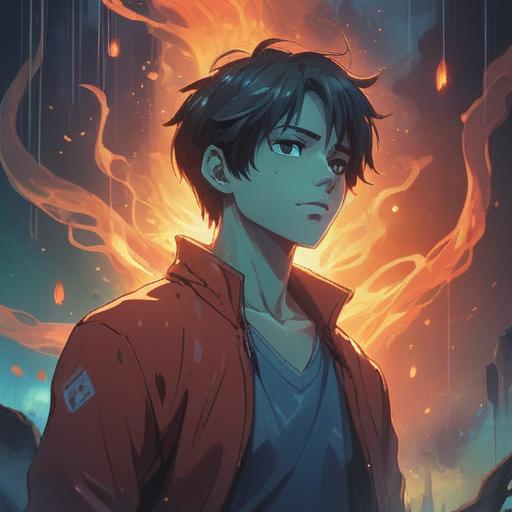 A serene, contemplative scene depicting a person noticing a skin bump on their neck, surrounded by misty ethereal light, symbols of spiritual awareness floating in the air, a calm expression reflecting introspection, nature in the background suggesting healing, gentle colors, subtle details hinting at inner guidance, spiritual signs illustrated as soft glowing orbs, 4k