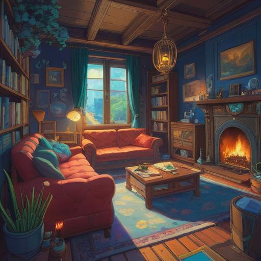 A spiritual visualization of a diary representing decluttering, serene and organized space, harmonious colors, symbolic elements depicting letting go, peaceful ambiance, transformative journey, mindfulness and clarity, balanced composition, 4k