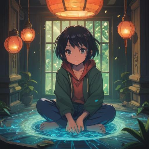 A serene interpretation of colder hands and feet symbolizing spiritual warmth, a soft glow radiating from the extremities, interconnected energy lines illustrating the flow of chi, an ethereal setting with gentle natural elements like flowing water and soft leaves, a peaceful atmosphere, harmonious color palette, visual representation of balance between body and spirit, 4k