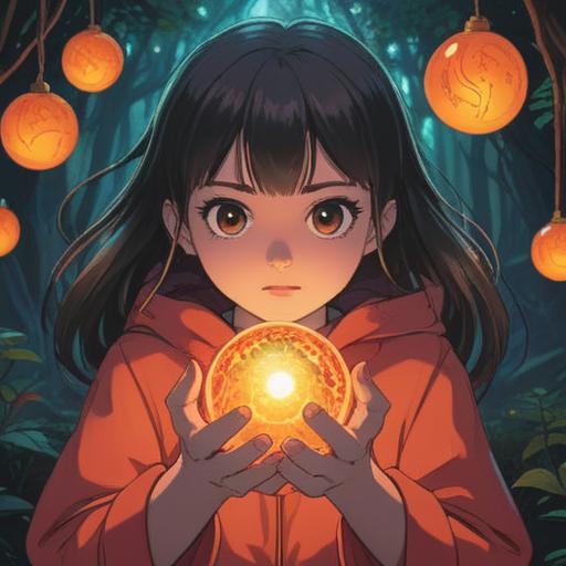 A serene and peaceful scene depicting warm hands gently cradling a glowing orb of light, symbolizing spiritual energy, soft warm colors, ethereal atmosphere, gentle light rays illuminating the surroundings, tranquil nature background, harmonious and uplifting feeling, 4k