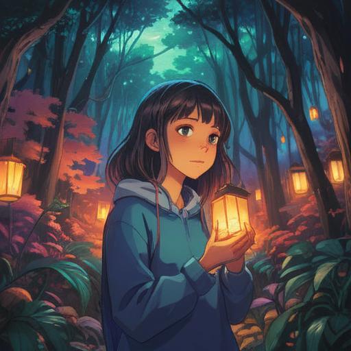 A serene illustration depicting a person experiencing numbness in their hand, surrounded by a calming environment, soft light filtering through trees, gentle colors to evoke a sense of peace, a cozy room with warm elements, comforting objects like tea and books, soothing expressions on the character's face, an atmosphere of support and healing, 4k