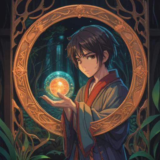 A serene and calming scene, a pair of warm hands gently cradling a glowing orb, intricate designs within the orb symbolizing spiritual signs, soft light radiating from the hands, tranquil background depicting a peaceful nature setting, warm color palette, ethereal atmosphere, symbolic elements representing guidance and intuition, detailed textures, 4k