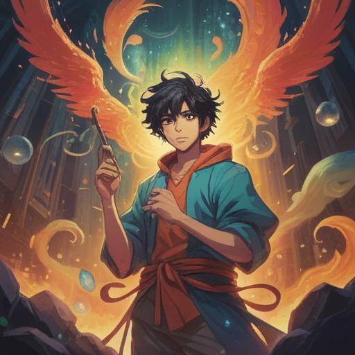 A large-handed man radiating positive spiritual energy, surrounded by ethereal light, symbolizing good signs and blessings, serene atmosphere, calming nature backdrop, expressive facial features, harmonious color palette, uplifting vibe, 4k