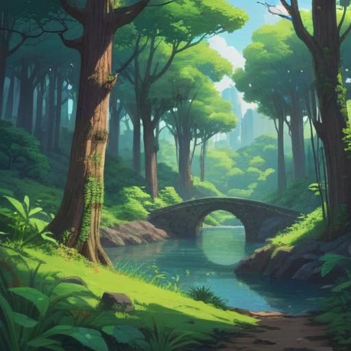 A captivating scenic landscape that embodies spiritual signs to be aware of, lush greenery, mystical symbols in the environment, serene atmosphere, intriguing pathways leading to unknown destinations, ethereal light illuminating the scene, hints of wildlife observing quietly, an inviting yet mysterious vibe, detailed textures of nature, harmonious color palette, 4k