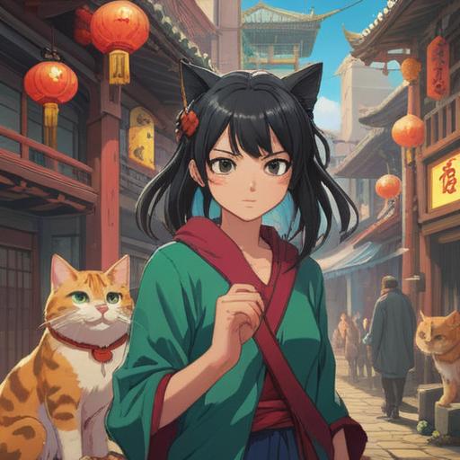 A person taking proactive steps to turn their luck around after accumulating debt, surrounded by symbols of good fortune such as a lucky cat and four-leaf clovers, engaged in activities like meditation and journaling, bright and hopeful atmosphere, uplifting energy, diverse cultural elements, motivational and positive vibes, 4k