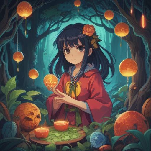 A vibrant illustration of a lucky charm that symbolizes personal growth, surrounded by symbols of prosperity and positive energy, featuring diverse elements like four-leaf clovers, lucky coins, and a radiant sun, in a serene garden setting, inviting atmosphere, bright colors, joyful expression, 4k