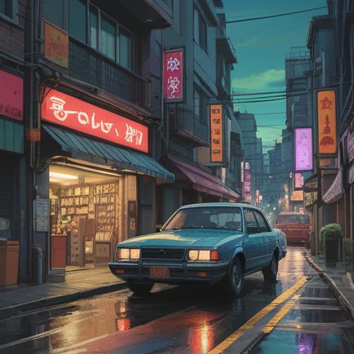 A spiritual encounter on the road, two cars passing each other, vibrant energy flow between the vehicles, visible signs of intuition and awareness, ethereal symbols appearing in the air, serene landscape in the background, bright and uplifting atmosphere, passengers exchanging knowing glances, 4k