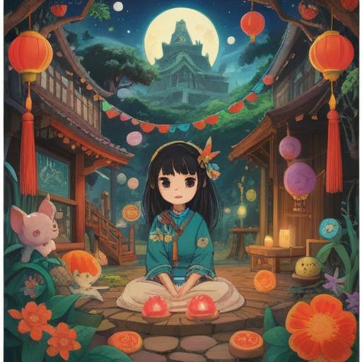 A whimsical and enchanting illustration of a charming lucky charm, surrounded by colorful and vibrant symbols of good fortune, depicting a person with a confident stance, smiling, while others around look puzzled or dismayed, intricate patterns on the charm, glowing aura of positivity, playful and surreal elements, 4k