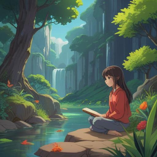 A serene and peaceful scene depicting various methods to support mental stability, individuals engaged in meditation, journaling, nature walks, and mindfulness exercises, calming colors, harmonious environment, tranquil expressions, gentle light filtering through trees, soothing atmosphere, detailed elements representing relaxation techniques, 4k