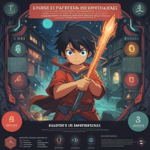 A visually engaging infographic depicting the concept of summarization, organized bullet points, clear headings, visual flow, simplistic icons for key ideas, contrasting colors for emphasis, an overall neat and structured layout, educational and informative style, 4k