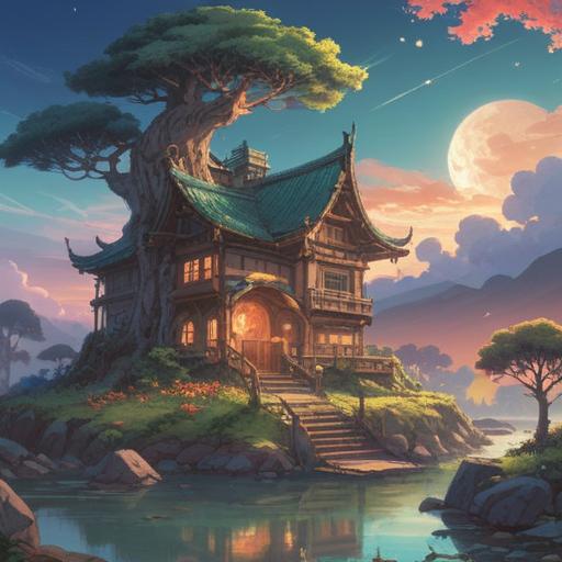 A serene landscape illuminated by a soft white light, ethereal glow surrounding tranquil nature, spiritual symbols subtly integrated, peaceful atmosphere, mindful presence, gentle breezes through lush greenery, divine connection, calming reflections on water, harmonious balance, 4k