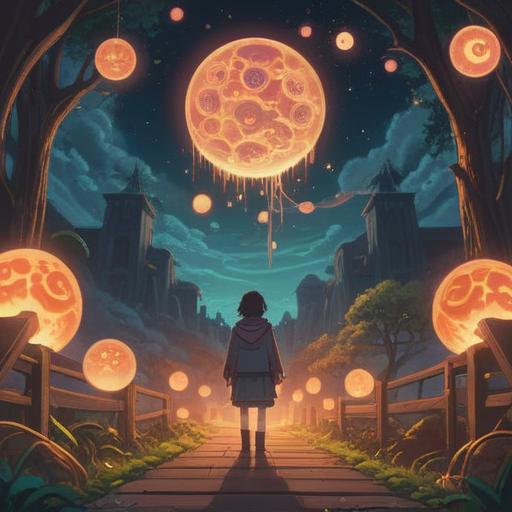 A mystical scene depicting spiritual signs appearing when someone’s photo is taken poorly, ethereal glow, subtle orbs of light, faint silhouettes emerging, a sense of unease and introspection, abstract representations of energy, dreamy atmosphere, hints of nature blending in, 4k