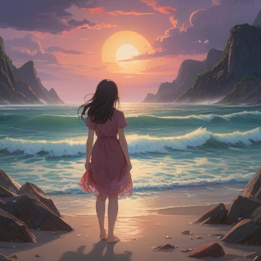 A serene and introspective scene depicting the aftermath of heartbreak and illness, ethereal light filtering through a soft focus lens, gentle waves of energy radiating from a heart symbol, a figure seated in meditation surrounded by nature, blossoming flowers symbolizing renewal and emotional healing, tranquil water reflecting a clear sky, harmonious colors that blend warmth with coolness, an aura of hope and transformation, 4k