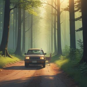 鹿に遭遇したら車に起きるスピリチュアルな意味を解説