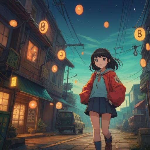 A conceptual illustration depicting the theme of lucky numbers when moving towards the decision to quit, symbolic numbers like 7 or 8 prominently featured, an abstract representation of choices and paths, vibrant colors to represent optimism, pathways diverging from a central point, hints of fate and destiny intertwined, an inspiring atmosphere, soft gradients blending to create a dreamlike effect, 4k