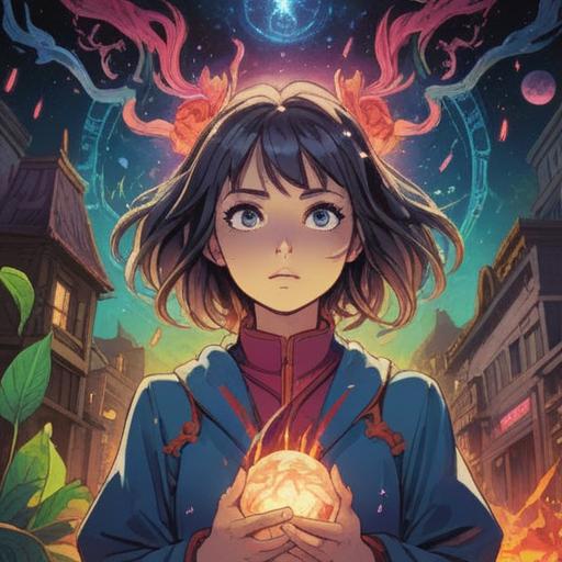 A selfish person displaying spiritual good signs, contrasting personality traits, mystical aura, inner transformation, vibrant energy, surrounding natural elements, symbolic gestures, ethereal light effects, illustrating personal growth, thought-provoking imagery, 4k