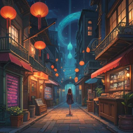 A lucky item after meeting someone who resembles me, a small intricately designed charm, shimmering with vibrant colors, nestled inside a quaint gift box, surrounded by twinkling stars and a warm glow, symbolizing connection and serendipity, softly lit, enchanting atmosphere, 4k