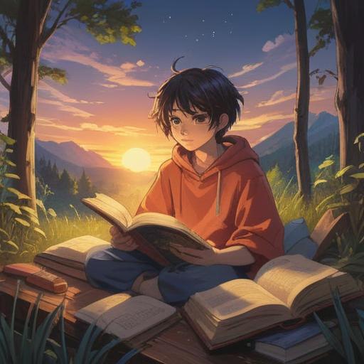 A serene and uplifting scene illustrating self-publishing as a spiritual sign, visual metaphor of a person holding a book under a radiant sun, surrounded by blooming flowers symbolizing growth and enlightenment, soft rays of light illuminating the path ahead, rich colors that convey positivity, harmonious nature backdrop, sense of fulfillment and joy, 4k