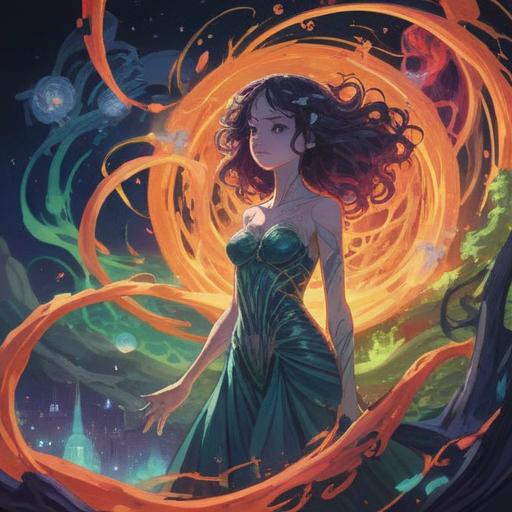 A surreal illustration depicting the spiritual significance of autoimmune diseases, ethereal light surrounding a human figure, vibrant energy flow representing balance and healing, intricate symbols of the immune system integrated into nature, flowing colors that evoke a sense of transformation and vitality, harmonious connection between body and spirit, 4k