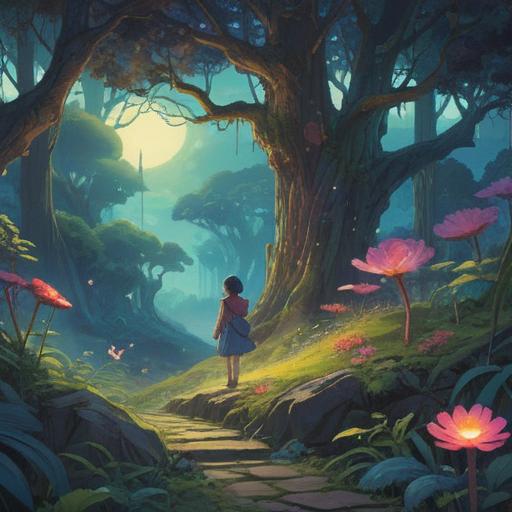 A serene illustration depicting a mystical journey of self-discovery, vibrant colors, ethereal atmosphere, harmony between body and spirit, symbolism of healing, nature intertwined with human form, rays of light shining through, connectedness to the universe, 4k