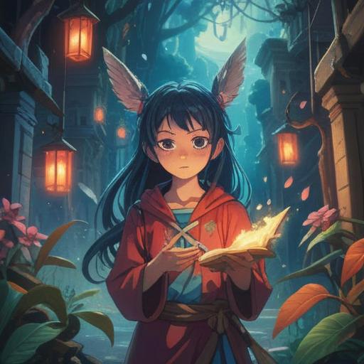 A mystical scene depicting a person experiencing left ear ringing, ethereal light surrounding them, symbolic representations of spiritual awareness, subtle hints of energy flow, serene facial expression, nature-inspired elements, celestial motifs in the background, calming color palette, 4k